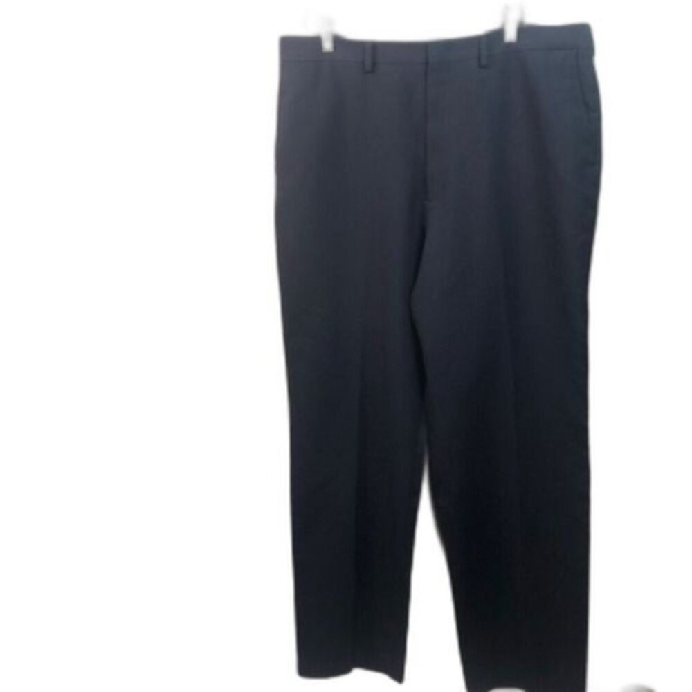 Puritan Mens Dress Pants 38x32 Navy Blue‎ Trousers Business Casual Career